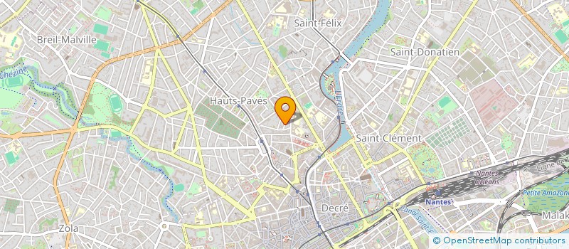 localisation de l'entreprise LA VITRE EN CARTON  NANTES