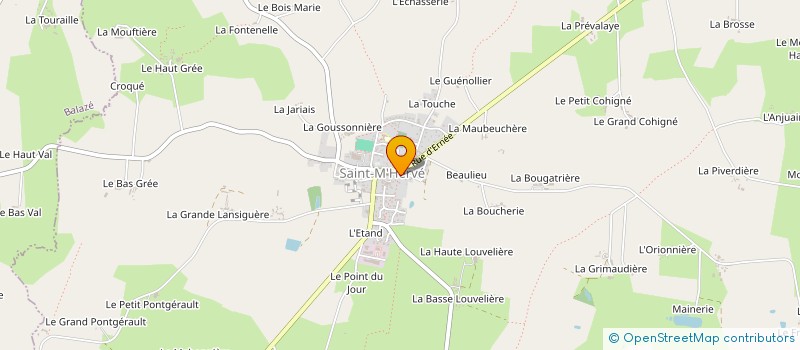 localisation de l'entreprise LA VITREENNE D'ENSILAGE  VITRE