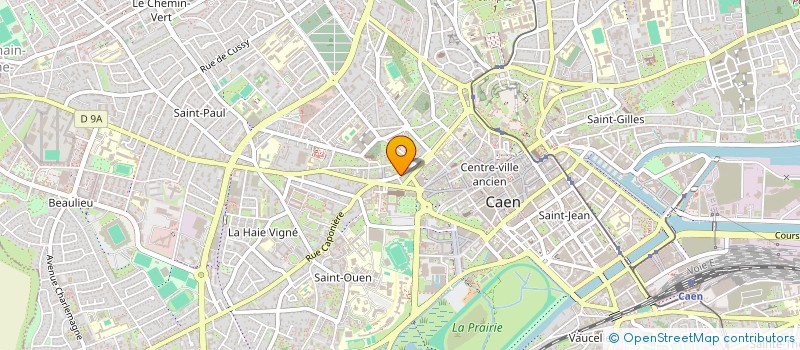 localisation de l'entreprise LA VITRINE DE POP (LVP) à CAEN