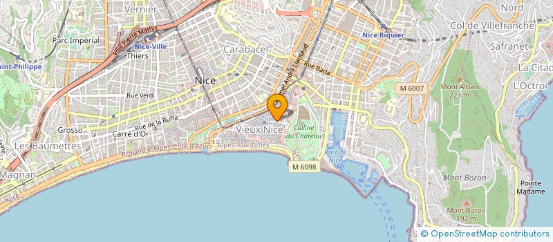 localisation de l'entreprise LA VIVENDA IMMOBILIERE à NICE