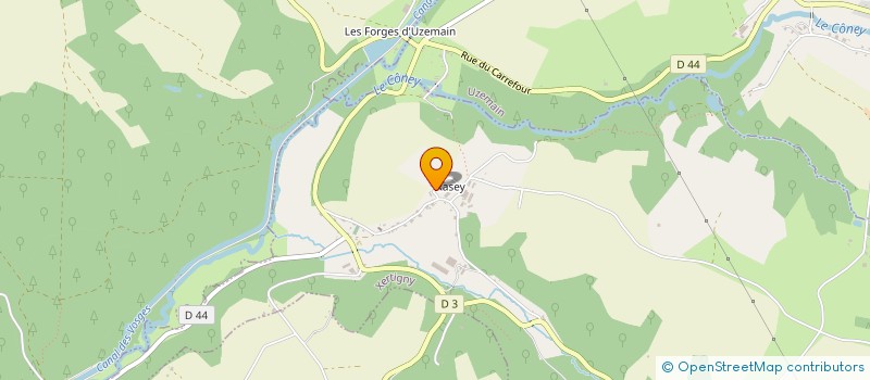 localisation de l'entreprise LA VOGE SUN SHINE à XERTIGNY