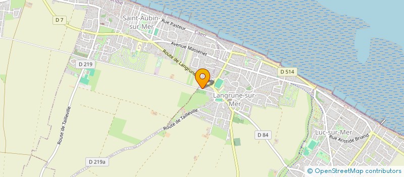 localisation de l'entreprise LA VOIE BELLA  LANGRUNE-SUR-MER