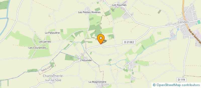 localisation de l'entreprise LA VOIE BIO LACTEE à ST LOUP