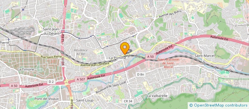 localisation de l'entreprise LA VOIE DES SAGES à MARSEILLE