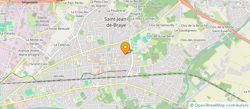 localisation de l'entreprise LA VOIE DU MOUVEMENT à SAINT-JEAN-DE-BRAYE