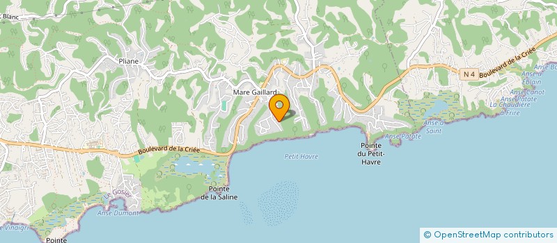 localisation de l'entreprise LA VOIE DU SEIGNEUR à LE GOSIER