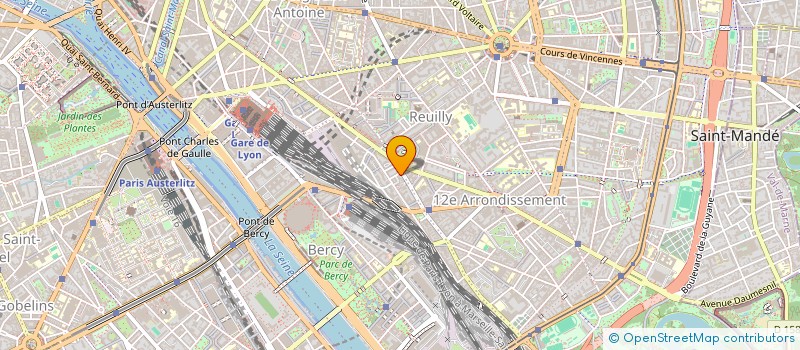 localisation de l'entreprise LA VOIE DU SON  PARIS