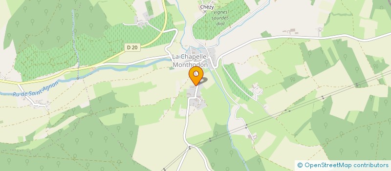 localisation de l'entreprise LA VOIE DU TAICHI  VALLEES EN CHAMPAGNE