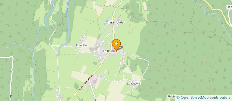 localisation de l'entreprise LA VOIE DU TRAM  VIEU-D'IZENAVE