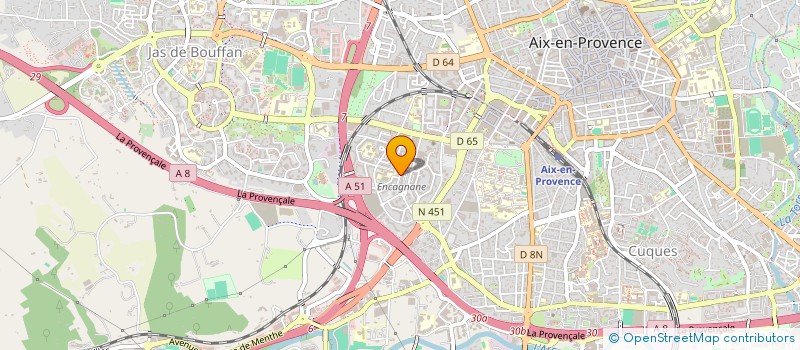 localisation de l'entreprise LA VOIE DU VRAI  AIX-EN-PROVENCE