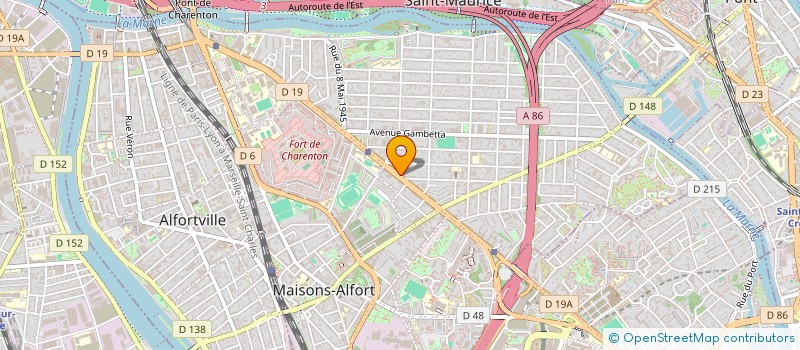 localisation de l'entreprise LA VOIE EXPRESS à MAISONS-ALFORT