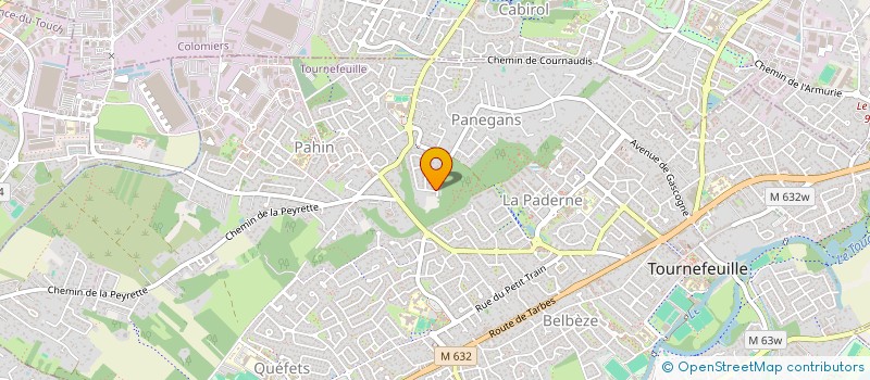 localisation de l'entreprise LA VOIE LACTEE DE TOURNEFEUILLE  TOURNEFEUILLE