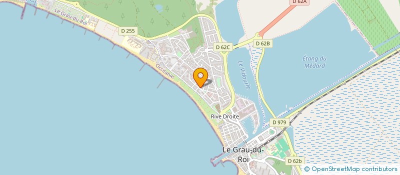 localisation de l'entreprise LA VOILE à LE GRAU-DU-ROI