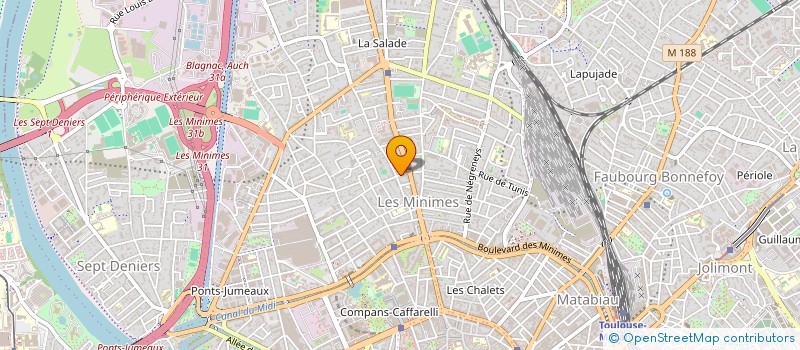 localisation de l'entreprise LA VOIX  TOULOUSE