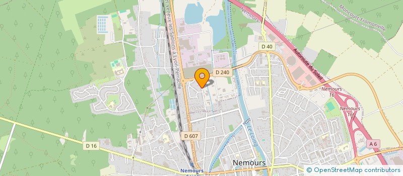 localisation de l'entreprise LA VOIX AUX JEUNES  SAINT-PIERRE-LES-NEMOURS