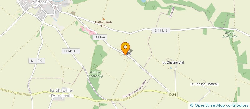 localisation de l'entreprise LA VOIX D'ANNA à AUNAY-SOUS-AUNEAU