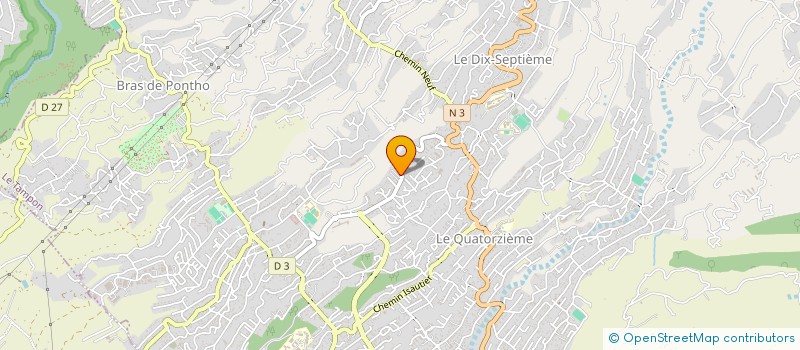 localisation de l'entreprise LA VOIX D'ELLES  LE TAMPON