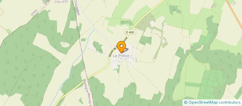 localisation de l'entreprise LA VOIX DE GAIA  CHAMPLITTE