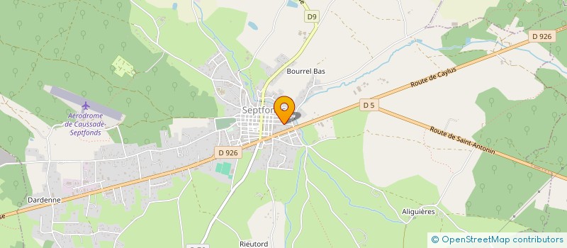 localisation de l'entreprise LA VOIX DE GENGIS  PUYLAROQUE