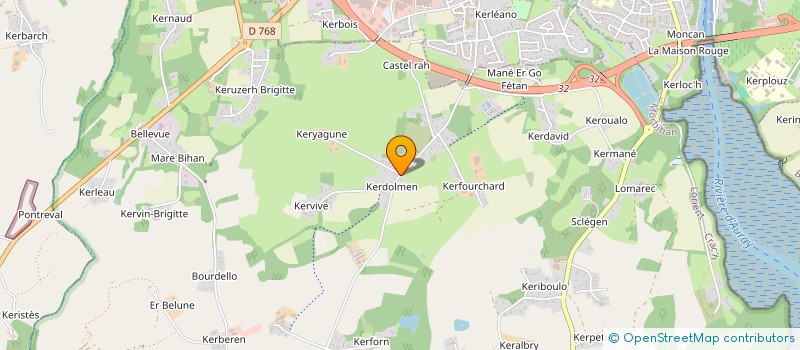 localisation de l'entreprise LA VOIX DE L'ARBRE  CRACH