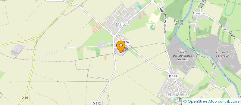 localisation de l'entreprise LA VOIX DE L'ESPOIR  MALTOT