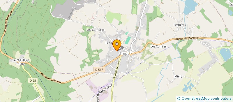 localisation de l'entreprise LA VOIX DES AUTRES  TREPT