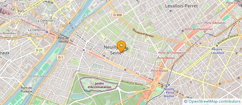 localisation de l'entreprise LA VOIX DES COMMUNAUTE CATHOL NEUILLY à NEUILLY-SUR-SEINE
