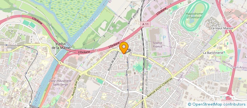 localisation de l'entreprise LA VOIX DES FEMMES à ANGERS