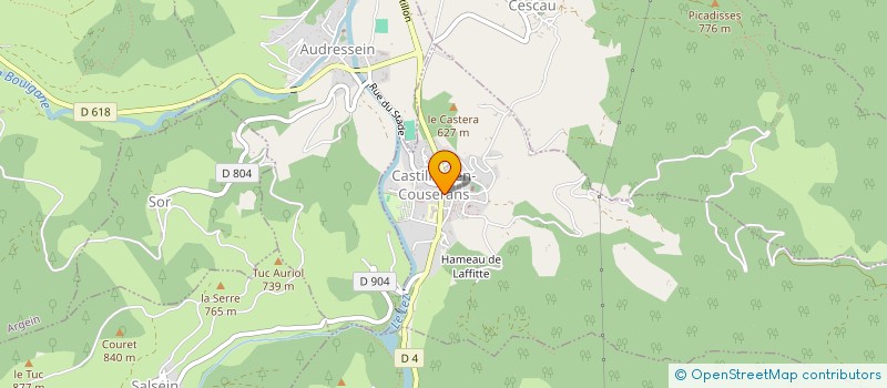 localisation de l'entreprise LA VOIX DES POLLINISATEURS à CASTILLON-EN-COUSERANS