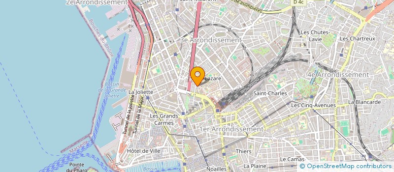 localisation de l'entreprise LA VOIX DES SLAVES à MARSEILLE