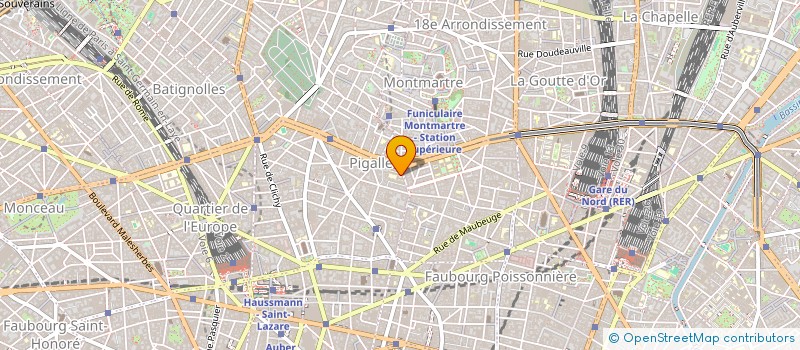 localisation de l'entreprise LA VOIX DU POULPE  PANTIN