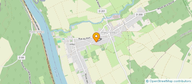 localisation de l'entreprise LA VOIX DU ROSEAU  VERNON