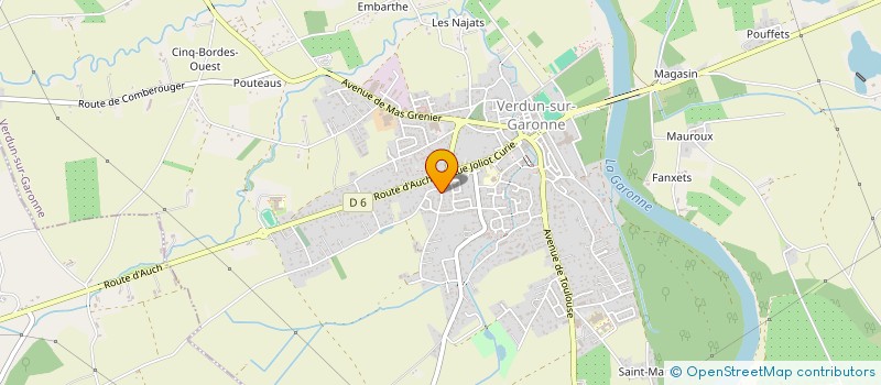 localisation de l'entreprise LA VOIX DU TARN-ET-GARONNE  VERDUN-SUR-GARONNE