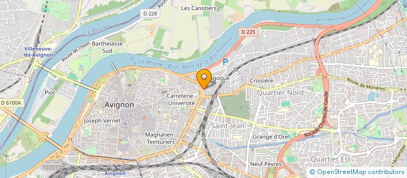 localisation de l'entreprise LA VOIX FRANCAISE  AVIGNON