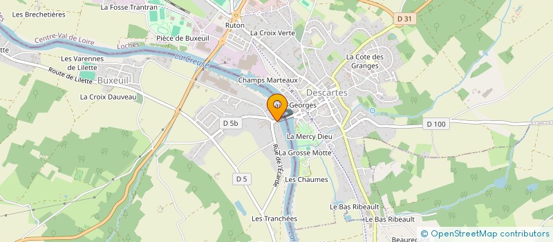 localisation de l'entreprise LA VOIX LACTEE à BUXEUIL