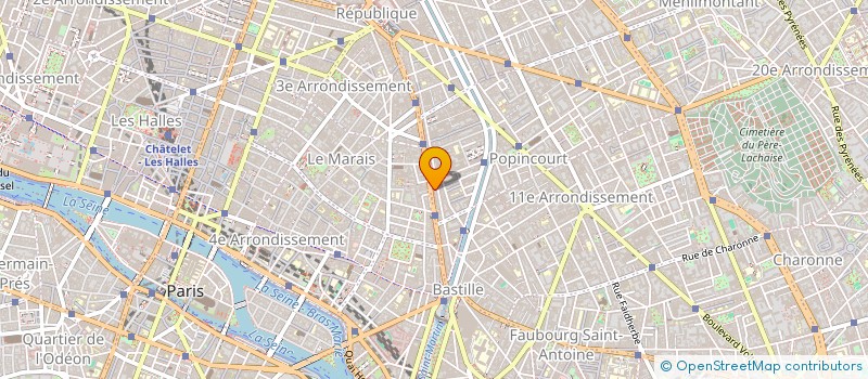 localisation de l'entreprise LA VOIX PRODIGIEUSE  PARIS