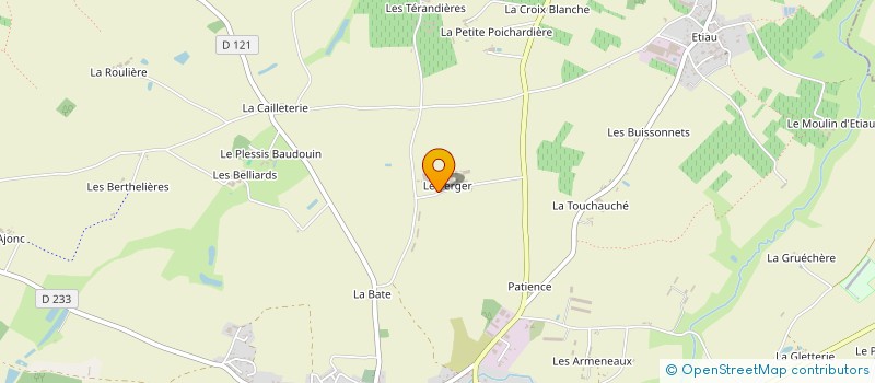 localisation de l'entreprise LA VOLAILLE DU VERGER à CHEMILLE-EN-ANJOU