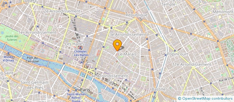 localisation de l'entreprise LA VOLANTE  PARIS