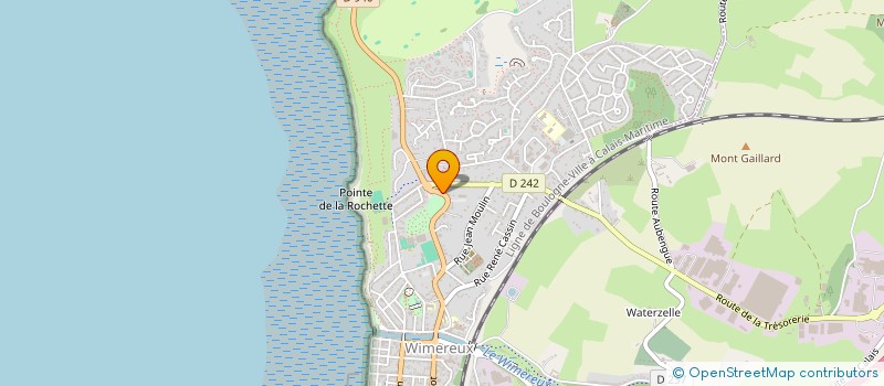 localisation de l'entreprise LA VOLIERE à WIMEREUX