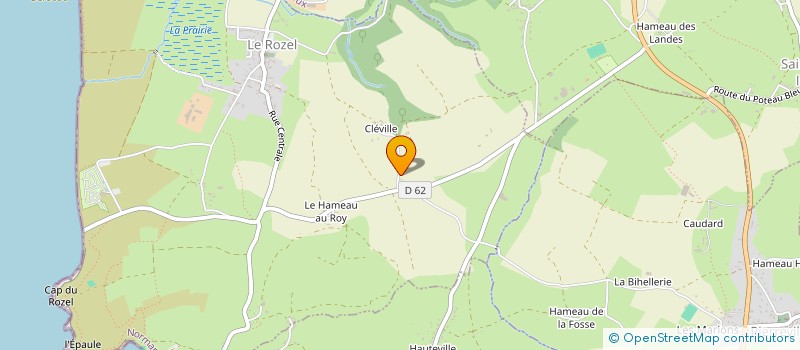 localisation de l'entreprise LA VOLIERE  LE ROZEL