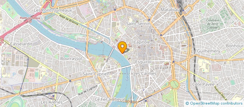 localisation de l'entreprise LA VOLIERE  TOULOUSE