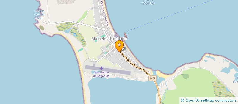 localisation de l'entreprise LA VOLIERE DES ILES à MIQUELON-LANGLADE