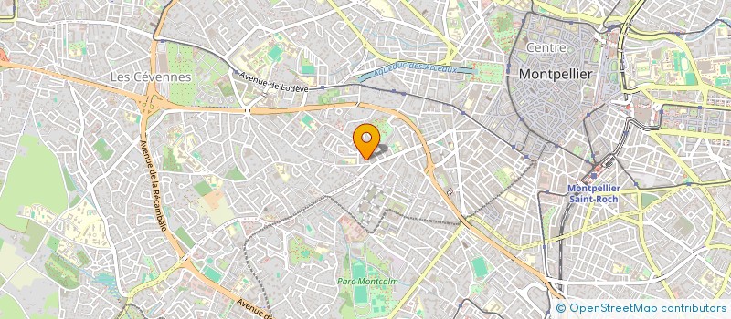 localisation de l'entreprise LA VOLONTE DES FEMMES DU QUARTIER GELY à MONTPELLIER