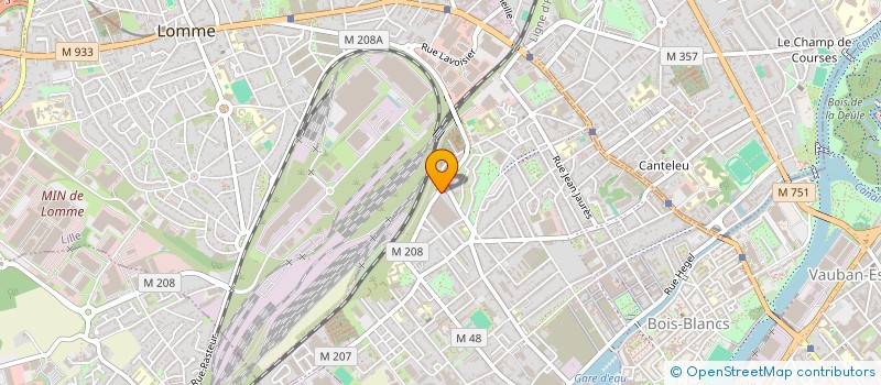localisation de l'entreprise LA VOLUBILE à LILLE