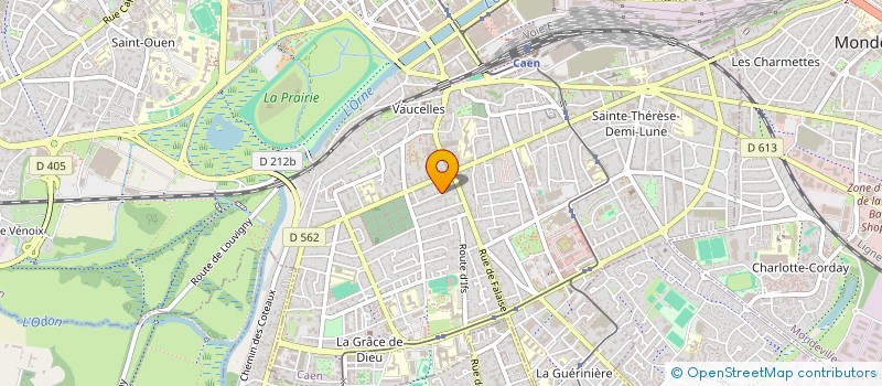 localisation de l'entreprise LA VOLUTE à CAEN