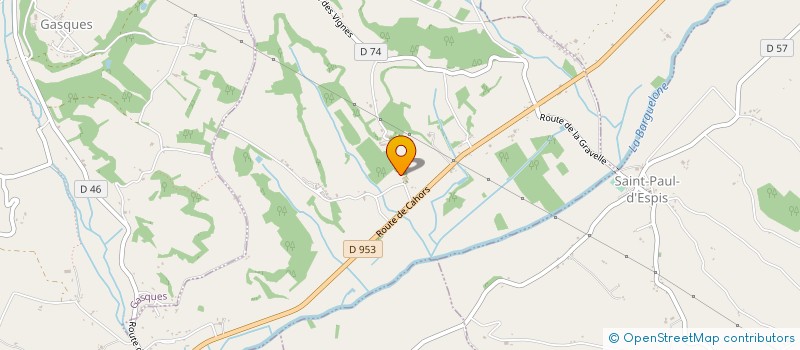 localisation de l'entreprise LA VOLVENE  SAINT-CLAIR