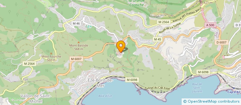 localisation de l'entreprise LA VOUTE à EZE