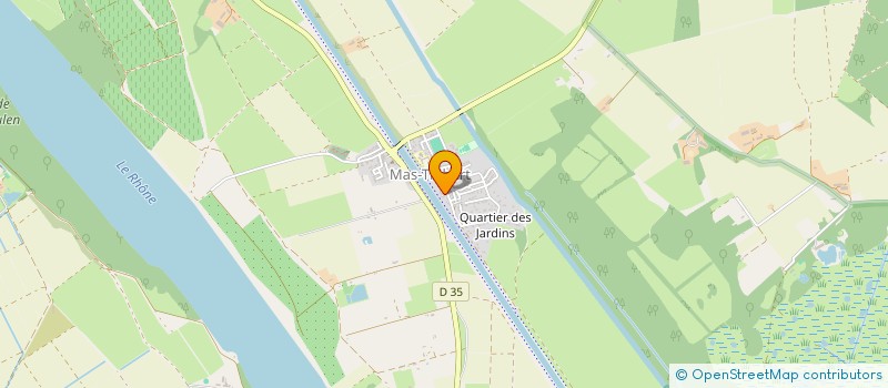 localisation de l'entreprise LA VOUTE à ARLES