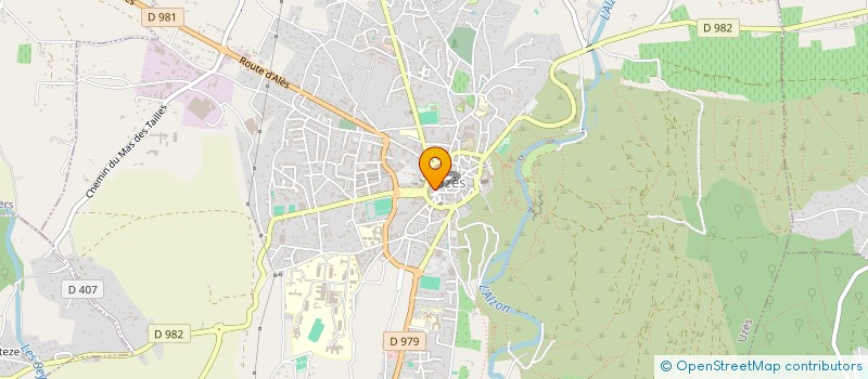 localisation de l'entreprise LA VOUTE  FONTARECHES