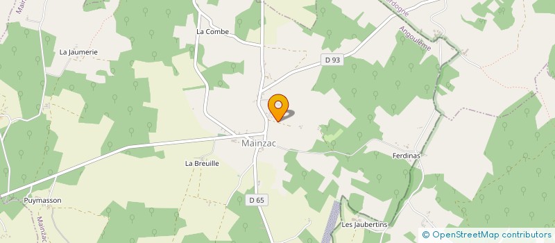 localisation de l'entreprise LA VOUTE GITES ATTELAGE GARDENING ET HOUSING SERVICES à MAINZAC